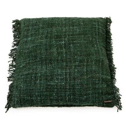 Funda de Cojín Oh My Gee de Algodón — Verde Bosque — 60×60