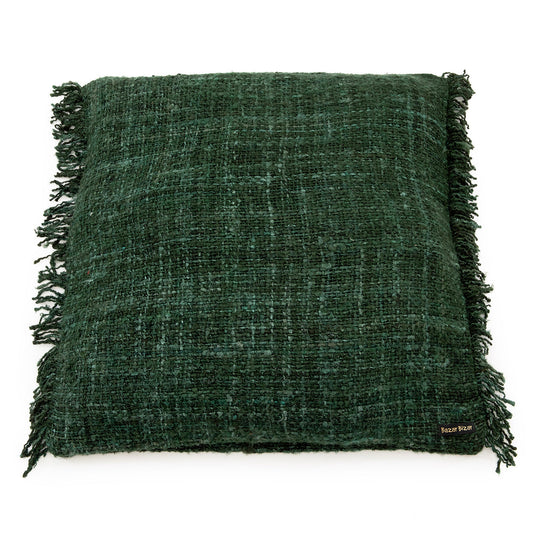 Capa de Almofada Oh My Gee em Algodão — Verde Floresta — 60×60