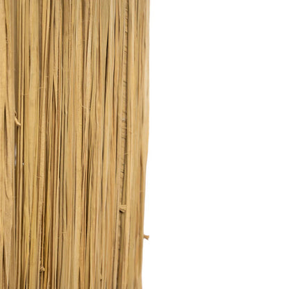 Candeeiro de Mesa Molokai em Terracota e Rattan, Branco Natural