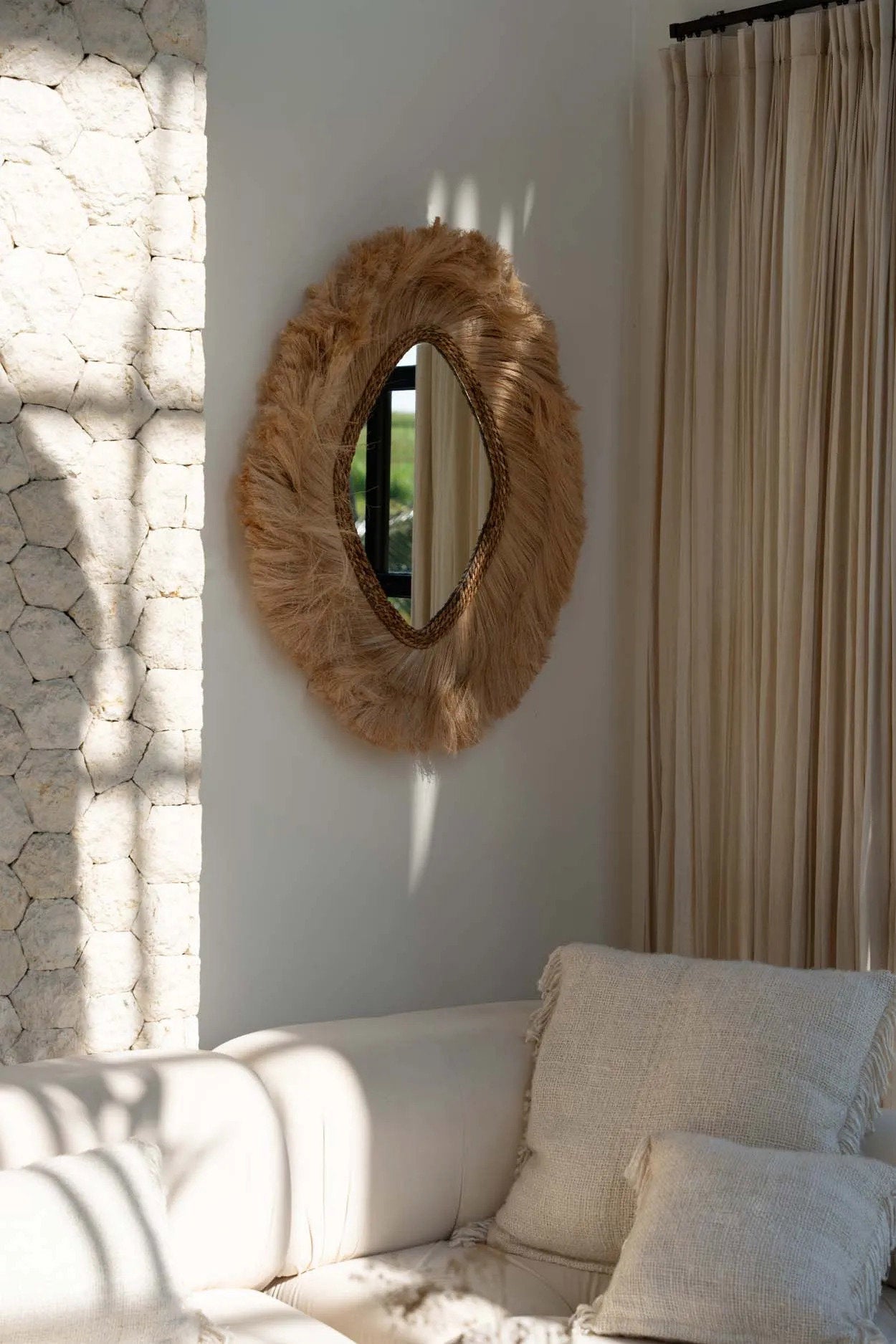 La Duchessa Mirror - Natural - L