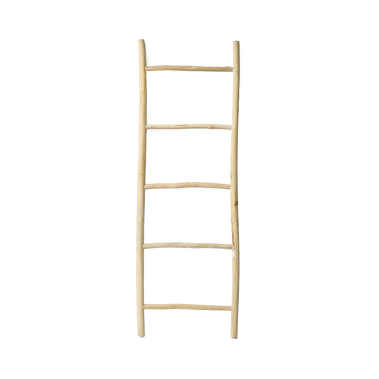 Escada Decorativa Tulum em Teca Natural — 165 cm