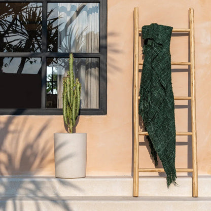 Tulum Decorative Ladder in Natural Teak — 165 cm