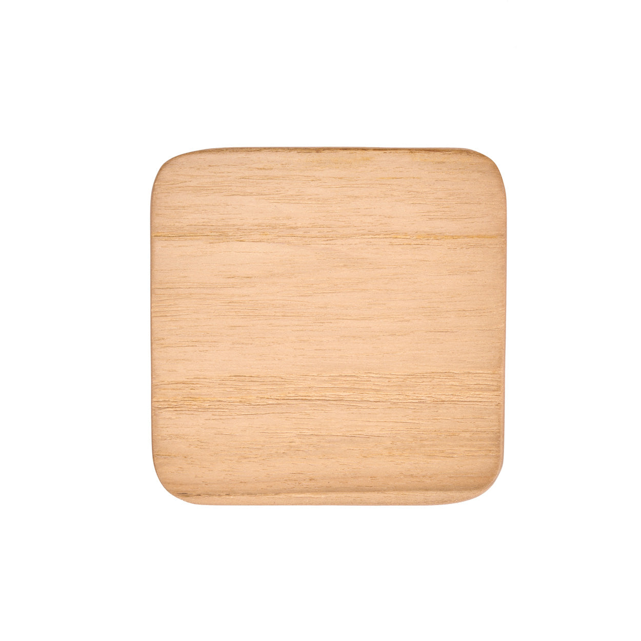 Pack de 4 Porta-Copos em Pedra Natural Rústica, Natural — Ø 10 cm