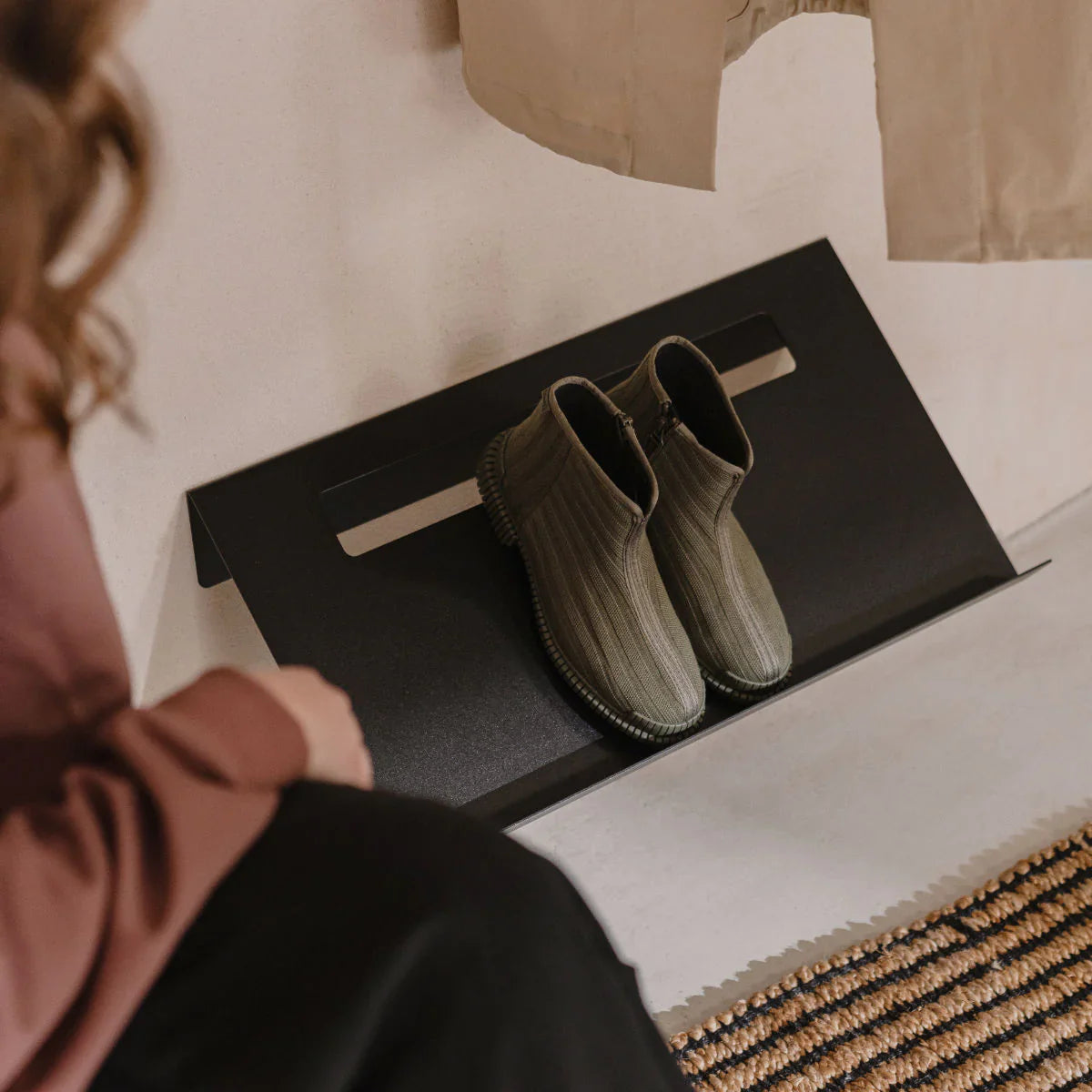 Parma Wall-Mounted Shoe Rack