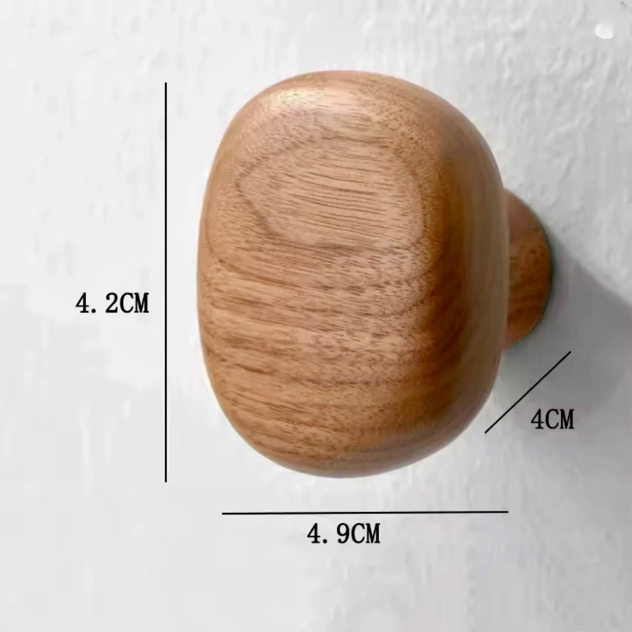 Verona Stone Wall Hooks — Wood in the Shape of Natural Stone