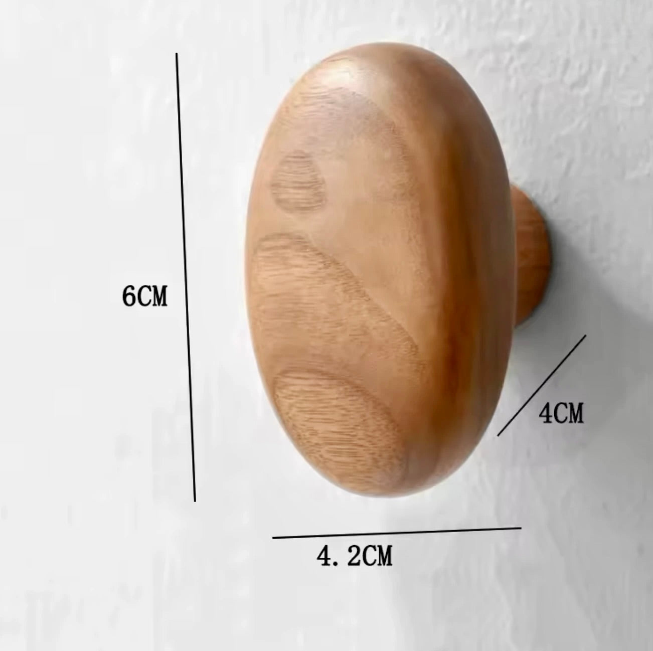 Verona Stone Wall Hooks — Wood in the Shape of Natural Stone