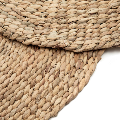 Water Hyacinth Rug — Natural — Round 200 cm
