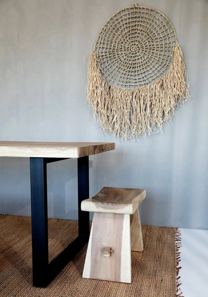 Mekong Tribal Rug — Natural — 260×180