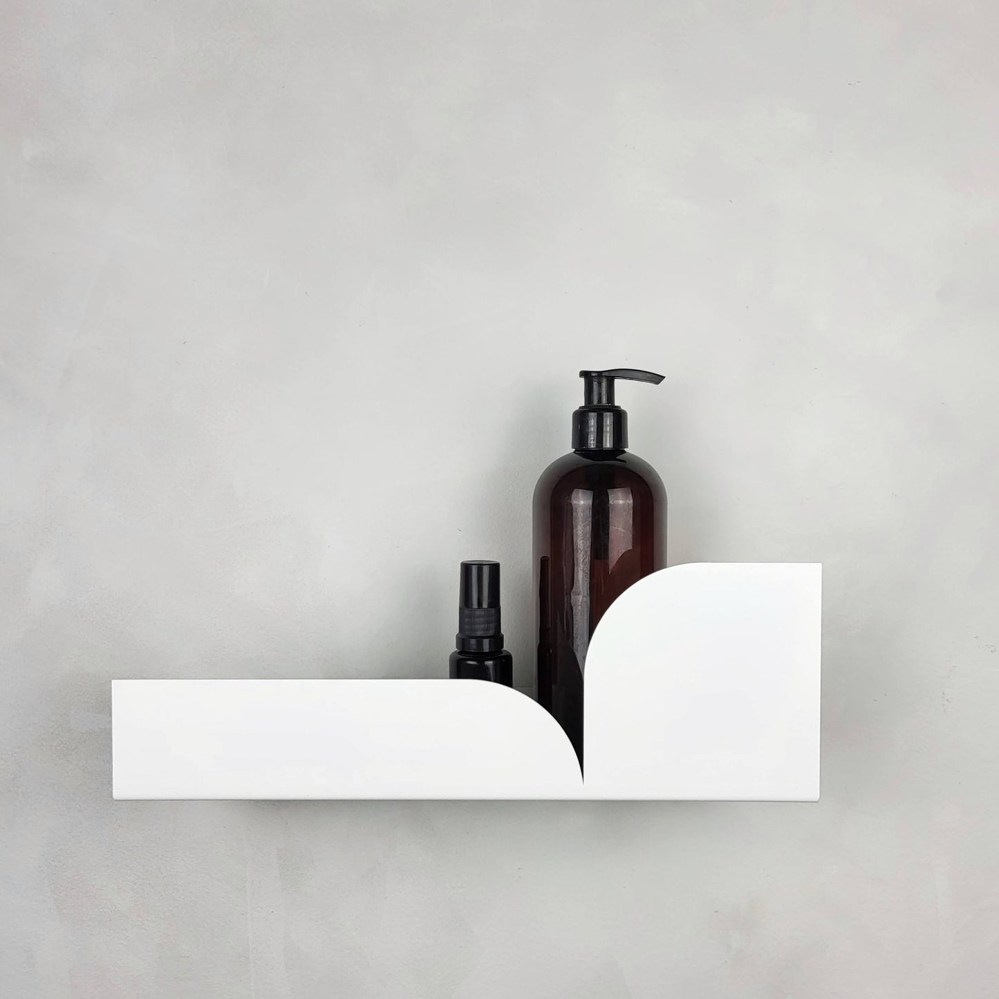 Estantería de pared metálica Torino – repisa flotante mediana-2
