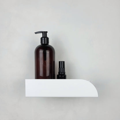 Estantería de pared metálica Torino – repisa flotante para baño y cocina-3