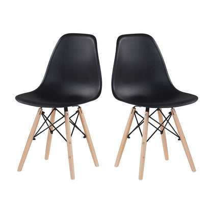 Cadeiras de jantar modernas preto — detalhe