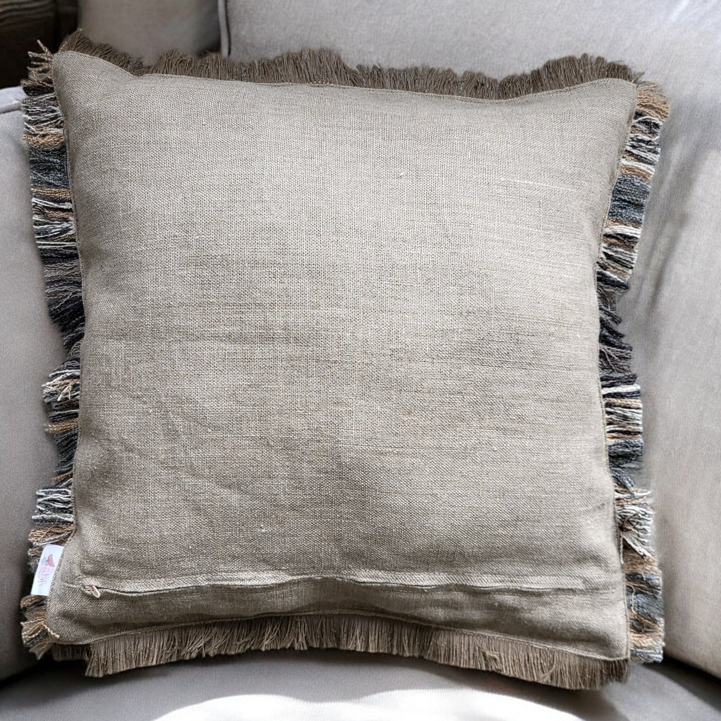 Almofada Wabi — design japonês wabi-sabi minimalista
