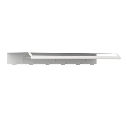 Perchero de pared Lyon – colgador de pared con estante y ganchos-8