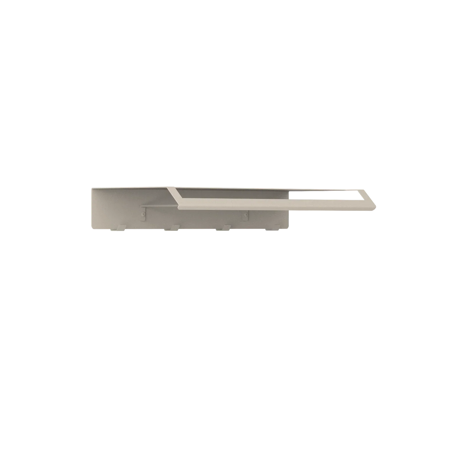 Perchero de pared Lyon – colgador de pared con estante y ganchos-4