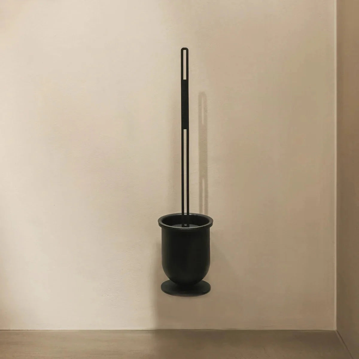 Escobillero Lund – portaescobillas baño de pared o suelo-0