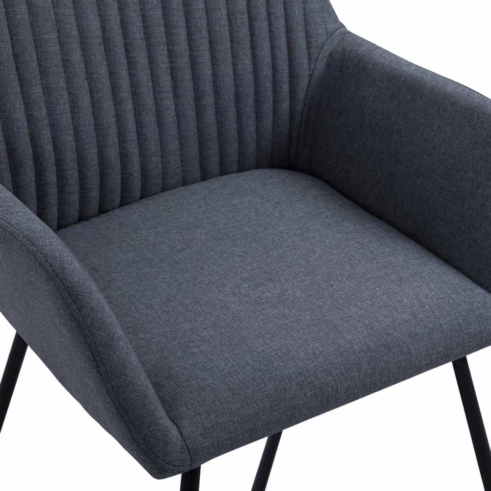 Cadeiras de jantar Molli cinza — detalhe