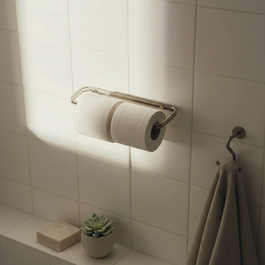 Porta-Rolos Sofia — Suporte de Papel Higiénico Minimalista de Parede