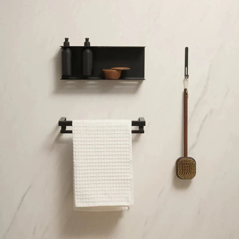 Toallero Tallinn – barra para toalla baño en acero inoxidable-4